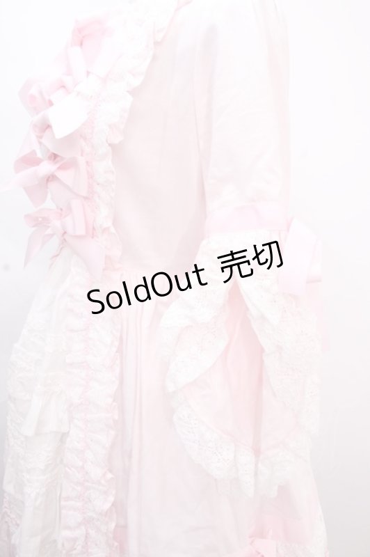 画像5: BABY,THE STARS SHINE BRIGHT / ローブ・ア・ラ・フランセーズワンピース&ヘッドドレス  ピンク Y-24-11-18-177-BA-OP-SZ-ZY (5)