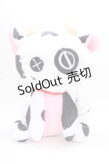 NieR Clothing / NieRちゃんぬいぐるみ【牛さん着ぐるみ】  白×黒 Y-24-11-18-050-PU-ZA-SZ-ZT-K008
