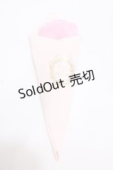 Maison de FLEUR / ローズブーケタオルハンカチ  ピンク Y-24-11-21-020-LO-ZA-SZ-ZY