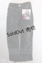MAD / 3連ベルトパンツ M 黒 Y-24-11-21-145-PU-PA-SZ-ZS