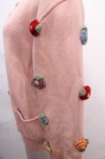 画像3: 【SALE】PINK HOUSE / カラフルカメリアニットカーディガン  ピンク Y-24-11-25-068-LO-TO-SZ-ZT304 (3)