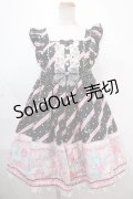 Angelic Pretty / MELODY TOYSハイウエストジャンパースカート  黒 Y-24-11-25-079-AP-OP-SZ-ZY