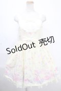 Angelic Pretty / Dreamyベビールームジャンパースカート  イエロー Y-24-11-25-090-AP-OP-SZ-ZY