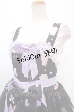 画像3: Royal Princess Alice / Cute Devil Halloweenペプラム付きジャンパースカート  黒 Y-24-11-25-094-LO-OP-SZ-ZY