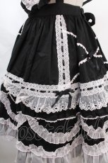 画像4: Angelic Pretty / Heart胸あて付スカート(無地)  黒 Y-24-11-25-096-AP-SK-SZ-ZS (4)