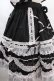 画像4: Angelic Pretty / Heart胸あて付スカート(無地)  黒 Y-24-11-25-096-AP-SK-SZ-ZS (4)