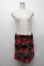 画像1: 【SALE】Candy Stripper / チェックスカート  オレンジ Y-24-11-26-067-PU-SK-AS-ZT149 (1)