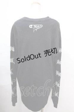 画像2: TRAVAS TOKYO / Metal bear L/S Tee/メタルクマロングTシャツカットソー F ブラック Y-24-11-30-055-PU-TO-SZ-ZS