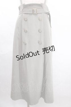 画像1: axes femme / サスペンダー付きスカート M グリーン Y-24-11-30-181-AX-SK-SZ-ZT165