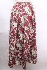 画像2: 【SALE】axes femme NOSTALGIE / 絵画風ローズ柄スカート F ピンク Y-24-11-30-199-AX-SK-SZ-ZT425 (2)