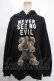 画像1: MILKBOY / NEVER SEE NO EVIL HOODIE  黒 Y-24-12-05-088-MB-TO-AS-ZT315 (1)