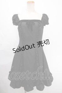 Moi-meme-Moitie / ドットフリルワンピース 2 ブラック Y-24-12-05-133-MO-OP-SZ-ZY
