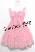 Angelic Pretty / Shooting Starジャンパースカート  ピンク Y-24-12-05-144-AP-OP-SZ-ZY