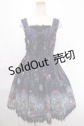 Angelic Pretty /  Ghost Night Bride ジャンパースカート  紺 Y-24-12-05-145-AP-OP-SZ-ZY
