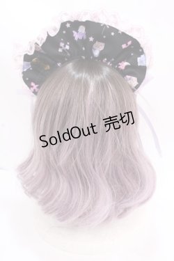 画像3: Royal Princess Alice / Cute Devil Halloweenメイド風ブリム  黒 Y-24-12-05-040-LO-AC-SZ-ZY