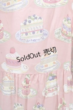 画像3: Jane Marple /Anniversary cakesフラッフィードレス M ピンク Y-24-12-09-042-JM-OP-SZ-ZI