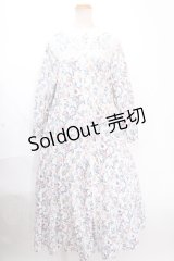 Jane Marple Dans Le Salon / Chorusティアードドレス M オフホワイト Y-24-12-09-044-JM-OP-SZ-ZI