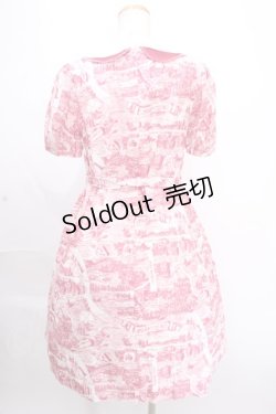 画像2: Jane Marple /Map of STMMワンピース  ピンク Y-24-12-09-092-JM-OP-AS-ZI