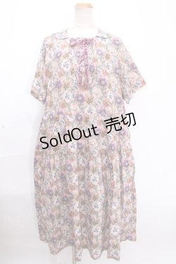 画像1: Jane Marple Dans Le Salon /Poppy amelie walking ドレス M ピンク Y-24-12-09-095-JM-OP-SZ-ZY