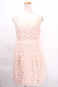Jane Marple / フラワーグレシャスレースコクーンドレス M ピンク Y-24-12-09-103-JM-OP-SZ-ZT102