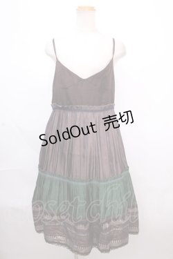 画像1: Jane Marple Dans Le Salon / インディアプリントシリースワンピース M ブラウン Y-24-12-09-003-JM-OP-SZ-ZY