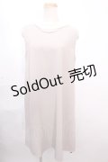 axes femme / パール使いノースリーブワンピース M グレー Y-24-12-12-077-AX-OP-SZ-OS