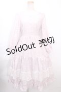 axes femme / SAKURAティアードワンピース F ピンク Y-24-12-12-080-AX-OP-SZ-ZI
