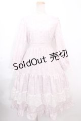 axes femme / SAKURAティアードワンピース F ピンク Y-24-12-12-080-AX-OP-SZ-ZI