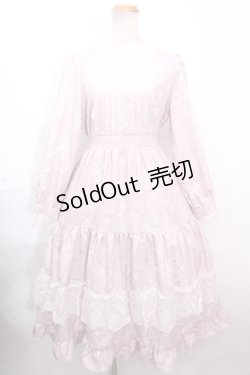 画像1: axes femme / SAKURAティアードワンピース F ピンク Y-24-12-12-080-AX-OP-SZ-ZI