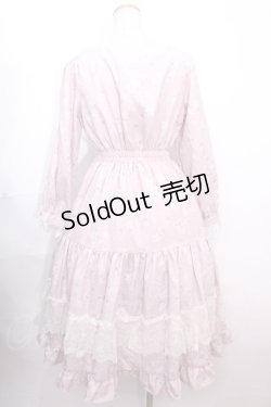 画像2: axes femme / SAKURAティアードワンピース F ピンク Y-24-12-12-080-AX-OP-SZ-ZI