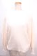 画像1: axes femme / ネックレス付ボリューム袖ニットプルオーバー  キナリ Y-24-12-12-015-AX-TO-SZ-ZI (1)