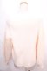 画像2: axes femme / ネックレス付ボリューム袖ニットプルオーバー  キナリ Y-24-12-12-015-AX-TO-SZ-ZI (2)