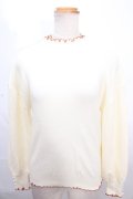axes femme / ウオッシャブルメローニット  キナリ Y-24-12-12-017-AX-TO-SZ-ZT193