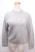 MILK / MILK トレーナー  グレー Y-24-12-12-044-ML-TO-SZ-ZT304