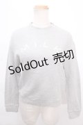 【SALE】MILK / MILK トレーナー  グレー Y-24-12-12-044-ML-TO-SZ-ZT304