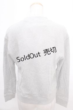画像2: 【SALE】MILK / MILK トレーナー  グレー Y-24-12-12-044-ML-TO-SZ-ZT304
