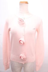 MILK / バラカーディガン  ピンク Y-24-12-12-045-ML-TO-SZ-ZT425