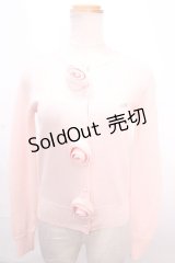 MILK / バラカーディガン  ピンク Y-24-12-12-045-ML-TO-SZ-ZT425