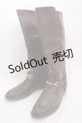 axes femme / レースアップブーツ L 茶 Y-24-12-13-057-AX-SH-SZ-ZY