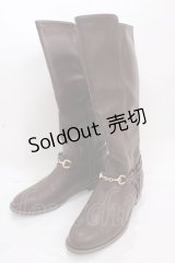axes femme / レースアップブーツ L 茶 Y-24-12-13-057-AX-SH-SZ-ZY