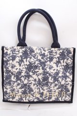Maison de FLEUR / フラワープリントバック   Y-24-12-13-037-LO-BG-SZ-ZT-K012