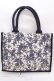 画像1: Maison de FLEUR / フラワープリントバック   Y-24-12-13-037-LO-BG-SZ-ZT-K012 (1)