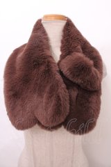 F&A / リボンタイエコファーティペット F ブラウン Y-24-12-13-046-LO-ZA-SZ-ZT273