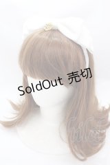 BABY,THE STARS SHINE BRIGHT / Ruban de No?l Neige別珍リボンカチューシャ   Y-24-12-15-116-BA-AC-SZ-ZY