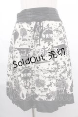 axes femme / 10thスカート M 生成り Y-24-12-18-129-AX-SK-SZ-OS