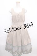 axes femme POETIQUE / トイマーチノースリワンピース M ベージュ Y-24-12-18-022-AX-OP-SZ-ZI