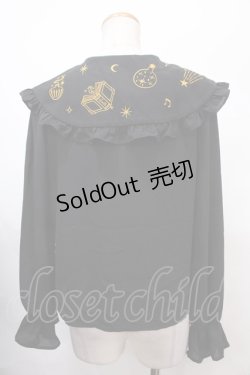 画像2: axes femme kawaii / 【Disney】ファンタジア/ブラウス M 黒 Y-24-12-21-043-AX-BL-SZ-ZH
