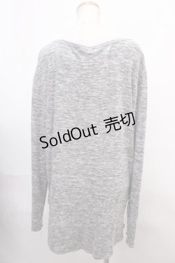 画像2: NieR Clothing / 刺繍カーディガン F グレー Y-24-12-21-082-PU-TO-SZ-ZS