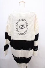 画像2: 【SALE】KRY CLOTHING / 「CELL２」  白×黒 Y-24-12-21-083-EL-TO-SZ-ZT096 (2)