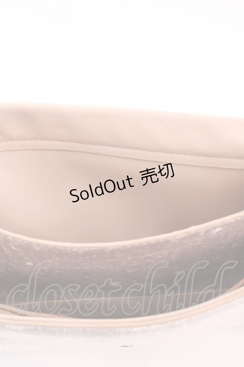 画像3: 【SALE】axes femme / ベロアショルダーバッグ  ピンク Y-24-12-21-017-AX-BG-AS-ZTK010 (3)